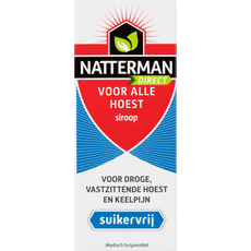 Natterman Direct Voor Alle Hoest Suikervrij Siroop 120ML