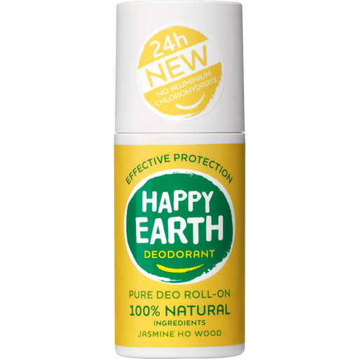 Happy Earth 100% Natuurlijke Jasmine Ho Wood Deodorant Roller 75 ML