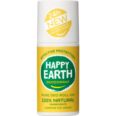 Happy Earth 100% Natuurlijke Jasmine Ho Wood Deodorant Roller 75 ML