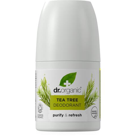 Dr. Organic Tea Tree Deodorant Roller 50ML