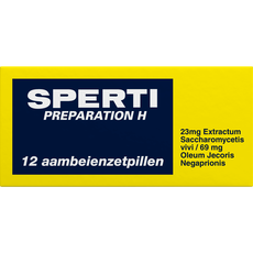 Sperti Zetpillen 12 Stuks Voor Behandeling Van Aambeien