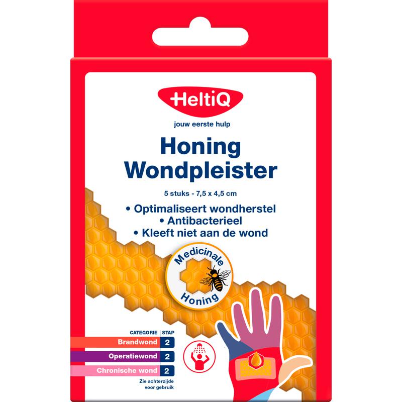 HeltiQ Honing Wondpleister 5 stuks