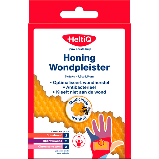 HeltiQ Honing Wondpleister 5 stuks