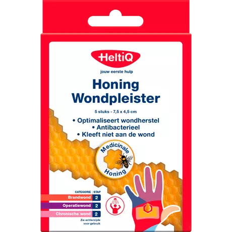 HeltiQ Honing Wondpleister 5 stuks