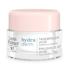 Louis Widmer Hydraderm Dagemulsie UV SPF30 Zonder Parfum 50 ML