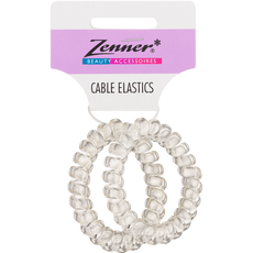 Zenner Cable Elastieken Transparant 2 stuks