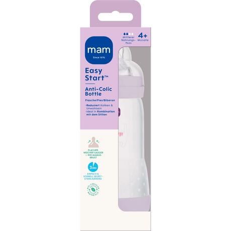MAM Baby Easy Start Anti-Collic Babyfles Lila 320 ML