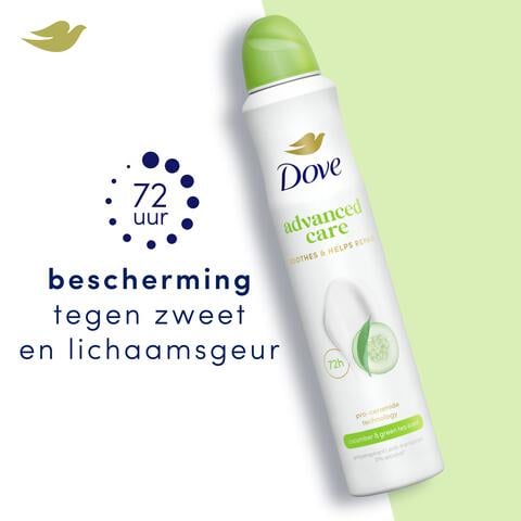 Dove Advanced Care Cucumber & Green Tea Deodorant Spray 200 ML