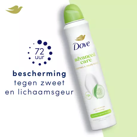 Dove Advanced Care Cucumber & Green Tea Deodorant Spray 200 ML