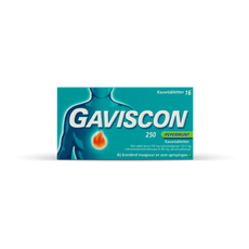 Gaviscon Kauwtabletten Pepermunt Maagzuurremmers 16 Stuks