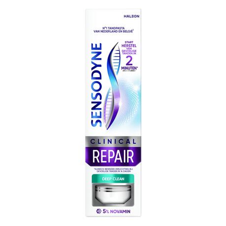 Sensodyne Clinical Repair Deep Clean Tandpasta - 75ML