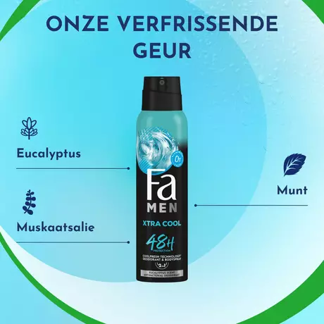 Fa Men Extreme Cool Deodorant Spray 150 ML