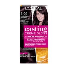 L'Oréal Paris Casting Crème Gloss Haarverf 3102 Donker Parelmoer Asbruin