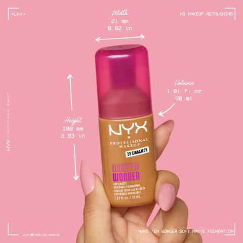 NYX Professional Makeup Make 'EM Wonder Foundation 09 Light Nude