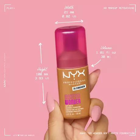 NYX Professional Makeup Make 'EM Wonder Foundation 09 Light Nude