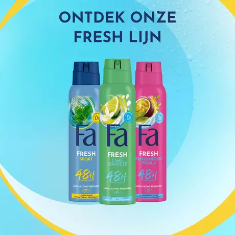 Fa Lime Squeeze Deodorant Spray 150 ML