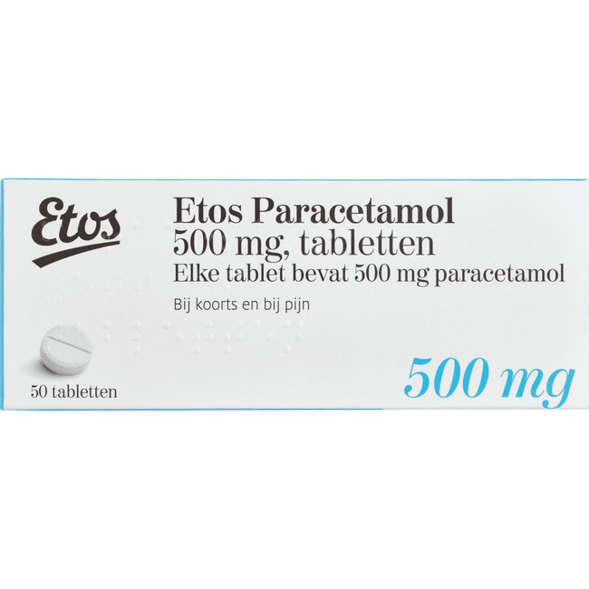 Etos Paracetamol 500 Mg Tabletten 50 Ea Etos
