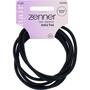 Zenner Haarelastiek MF XL Zwart 6 stuks