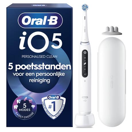 Oral-B iO 5s Wit Elektrische Tandenborstel