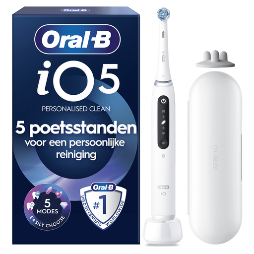 Oral-B iO 5s Wit Elektrische Tandenborstel