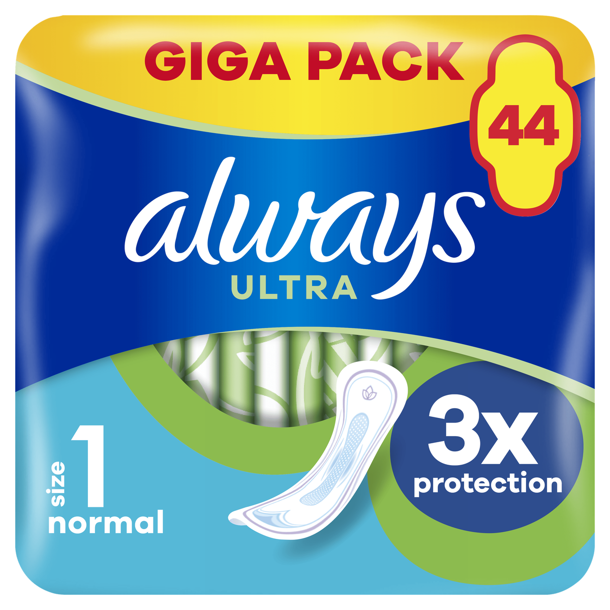 Always Maandverband Normal Ultra — 44 stuks