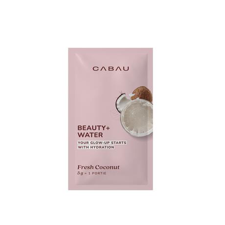 Cabau Beauty Water - Coconut - Hydration - 14 sachets