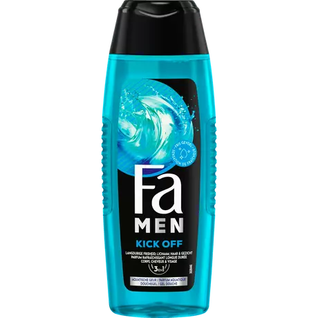 Fa Men Kick-off Douchegel & Shampoo 250 ML