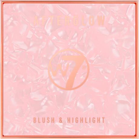 W7 Afterglow Blush & Highlight