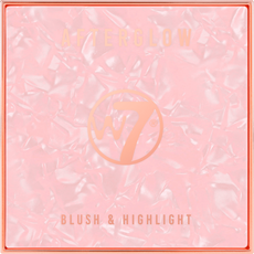 W7 Afterglow Blush & Highlight