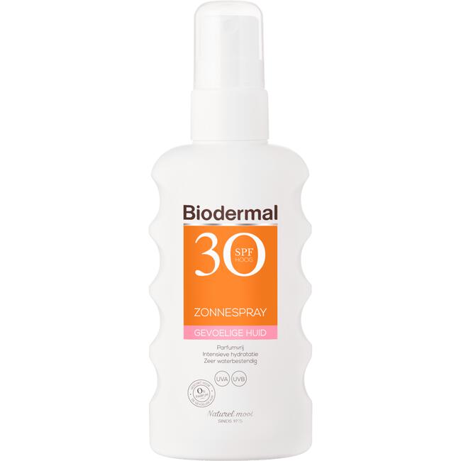 Biodermal Gevoelige Huid zonnespray SPF 30 175 ML