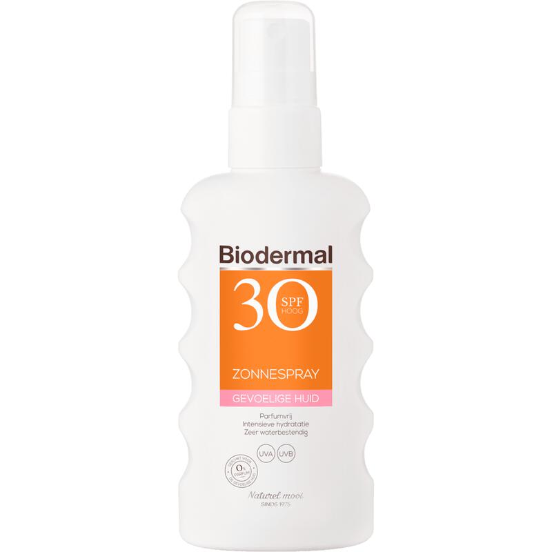 Biodermal Gevoelige Huid zonnespray SPF30 175 ML