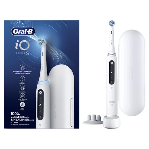 Oral-B iO 5S Wit Elektrische Tandenborstel By Braun