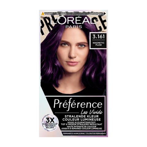 L'Oréal Paris Préférence Haarverf 3.161 Les Vivids Magnetic Plum