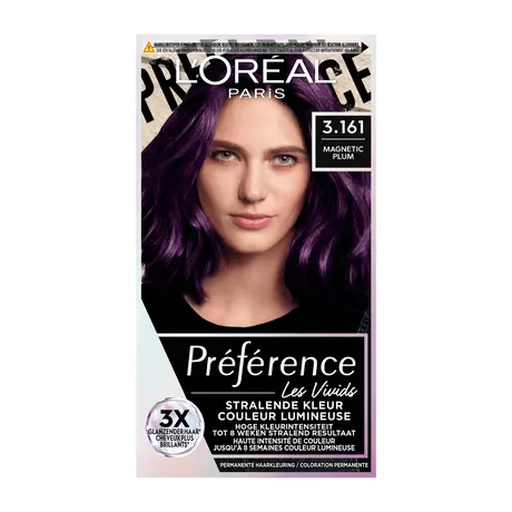 L'Oréal Paris Préférence Haarverf 3.161 Les Vivids Magnetic Plum