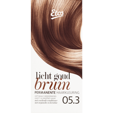 Etos Permanente Haarkleuring 05.3 Licht Goud Bruin 120 ML