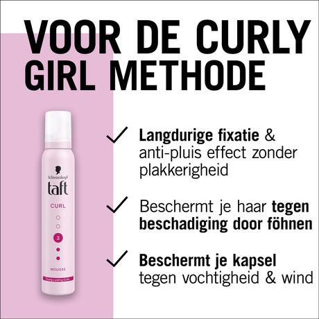 Taft Styling Curl Haarmousse 200 ML