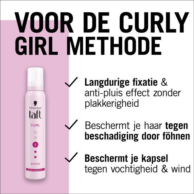 Taft Styling Curl Haarmousse 200 ML