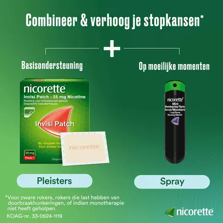 Nicorette Freshmint Mondspray Stoppen met Roken 1 MG Nicotine 2 x 13,2 ML