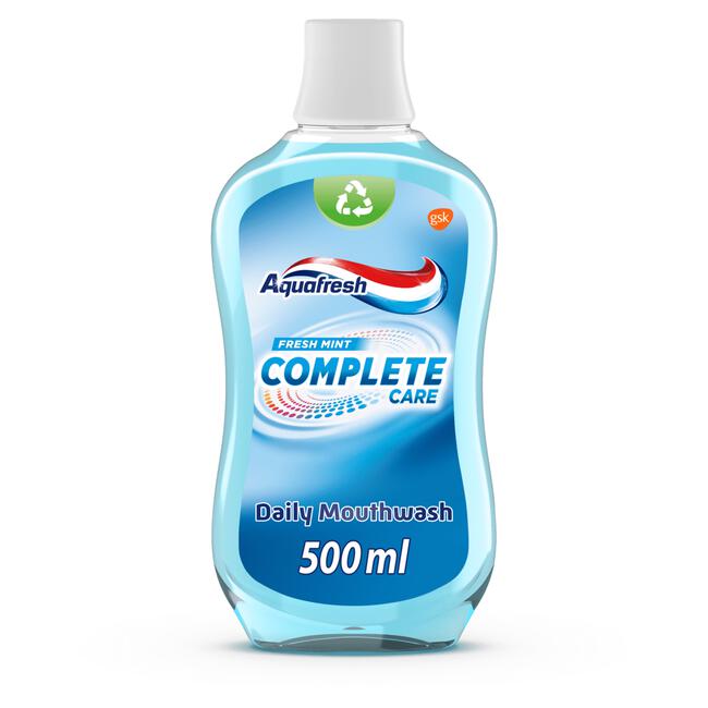 Aquafresh Complete Care Fresh Mint Mondwater - 500 ML
