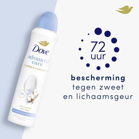 Dove Advanced Care Fesh Cotton & Sea Minerals Deodorant Spray 150 ML
