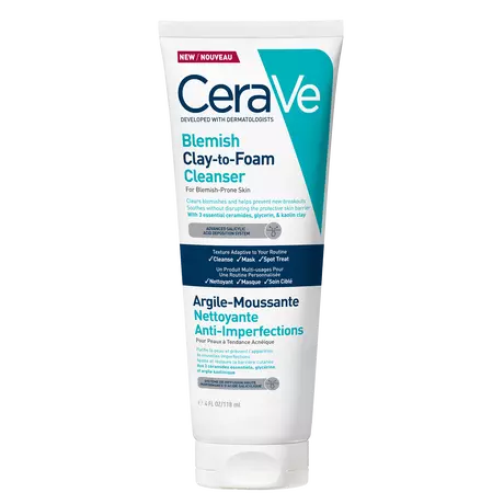 CeraVe Anti-Onzuiverheden Klei naar Schuim Reiniging 118ml