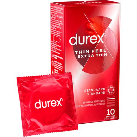 Durex Condooms Thin Feel Extra Dun 10 stuks