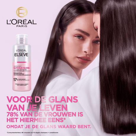 L'Oréal Paris Elvive Glycolic Hair Gloss 5 Minuten Lamellaire Verzorging 200 ML