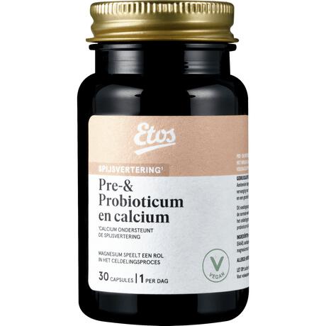 Etos Pre- & Probioticum Calcium Capsules 30 stuks