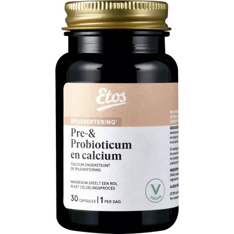 Etos Pre- & Probioticum Calcium Capsules 30 stuks