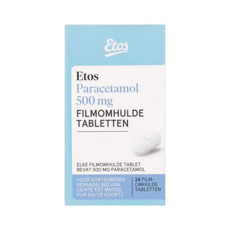 Etos Paracetamol 500 MG Pot 24 stuks �