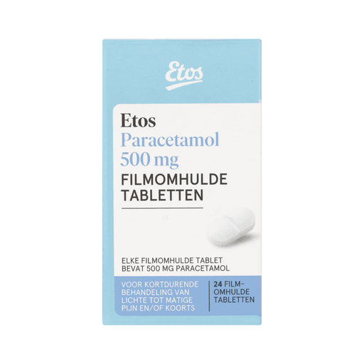 Etos Paracetamol 500 MG Pot 24 stuks �