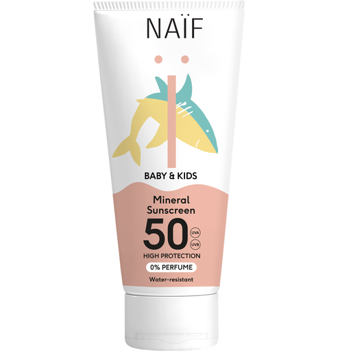 Naïf Baby & Kids Minerale Zonnebrandcrème SPF 50 0% Parfum 100 ML