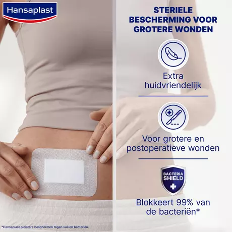 Hansaplast Sensitive XXL Eilandpleister 5 stuks