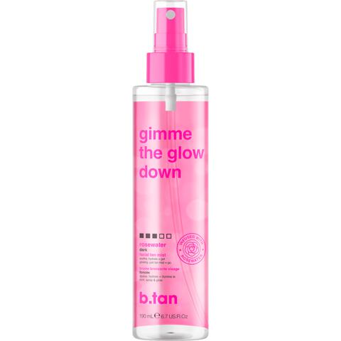 b. Tan Gimme the glow down face & body mist